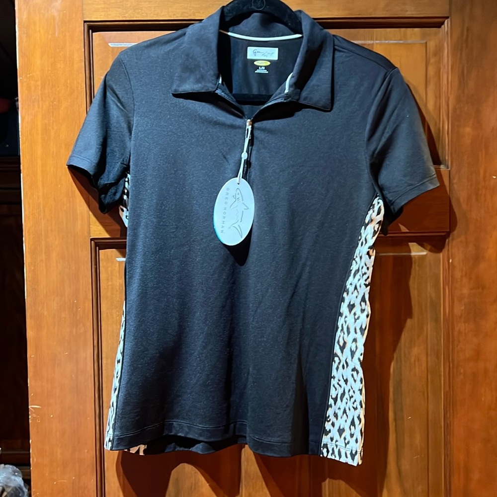 Golf Shirt - ladies large - Greg Norman